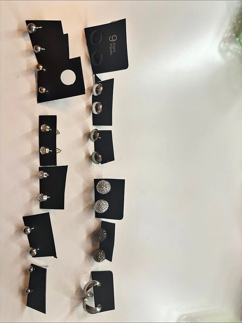 Silver-Tone Earrings Set NWT